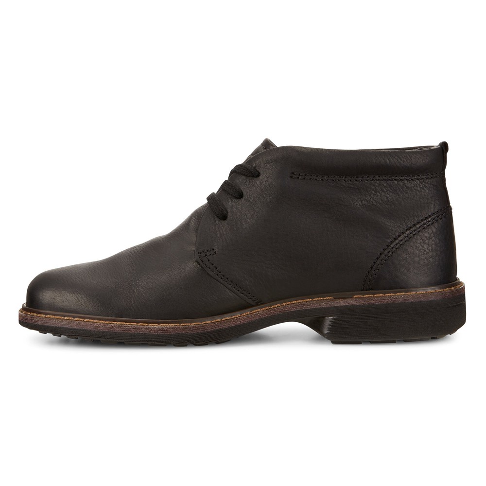 ECCO Mens Ankle Boots Black - Turn - KND-867039